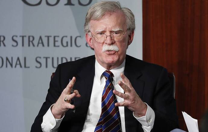 John Bolton Ảnh AP/Pablo Martinez Monsivais