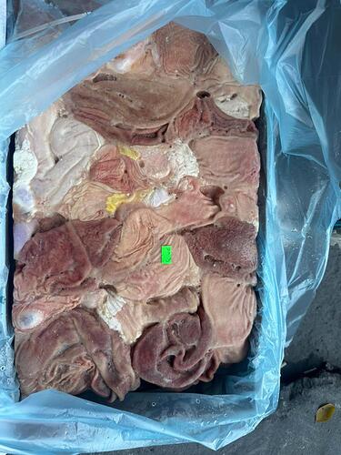 Nội tạng động vật đông lạnh không rõ nguồn gốc xuất xứ