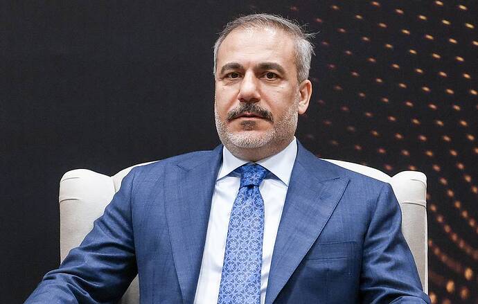 Ngoại trưởng Thổ Nhĩ Kỳ Hakan Fidan. Thông cáo báo chí của Bộ Ngoại giao Nga/TASS.