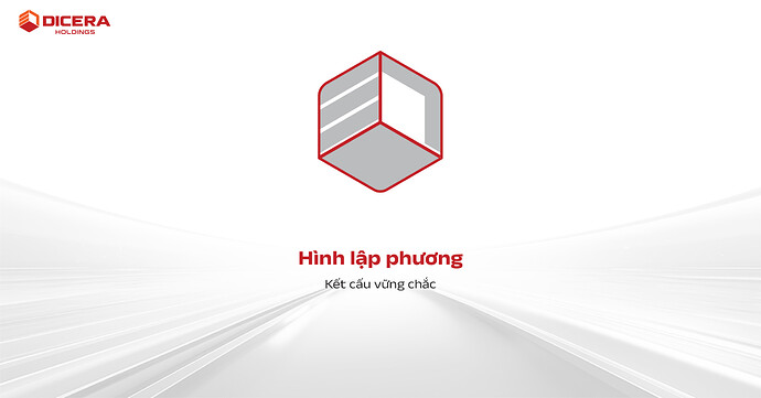 Khối lập phương - Kết cấu vững chãi