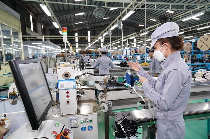 Vĩnh Phúc: Sản xuất công nghiệp dần phục hồi, IIP tháng 3 tăng 25,73%- Ảnh 1. Vĩnh Phúc: Sản xuất công nghiệp dần phục hồi, IIP tháng 3 tăng 25,73%- Ảnh 1.