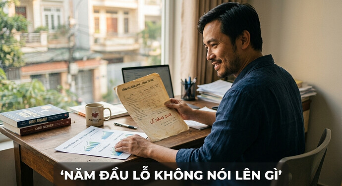 Tôi Từng Nghĩ Năm Đầu Tiên Lỗ Là Dấu Hiệu Mình Không Hợp Với Đầu Tư — Năm Thứ Năm Tôi Mới Hiểu Ra Mình Đã Sai