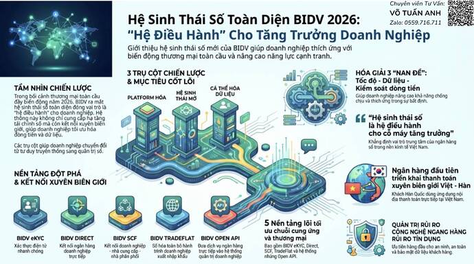 BIDV và Khát Vọng 100 Tỷ USD: Khi “Gã Khổng Lồ” Thức Tỉnh Bằng Quyền Năng Số. Trong lộ trình vươn mình ...