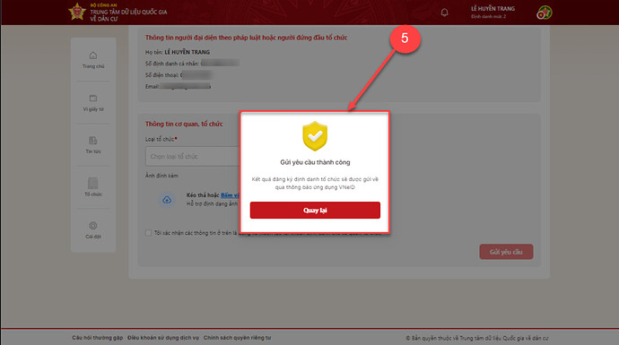 Chưa đến 3 tuần nữa, chủ doanh nghiệp phải làm ngay việc này trên VNeID nếu không sẽ bị từ chối giải quyết hồ sơ thủ tục hành chính- Ảnh 11. Chưa đến 3 tuần nữa, chủ doanh nghiệp phải làm ngay việc này trên VNeID nếu không sẽ bị từ chối giải quyết hồ sơ thủ tục hành chính- Ảnh 11.