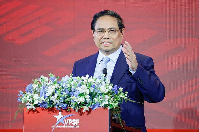 Thủ tướng nhắn nhủ doanh nhân: Các bạn giàu có là đất nước giàu có - 1 Thủ tướng nhắn nhủ doanh nhân: Các bạn giàu có là đất nước giàu có - 1