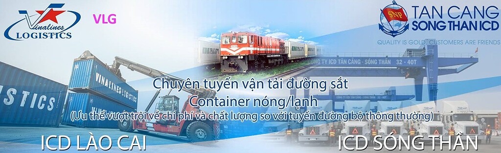 Vlgc Unloading VLG + Logistics đường sắt, đường biển, đường bộ, hàng không = Nâng tầm ...