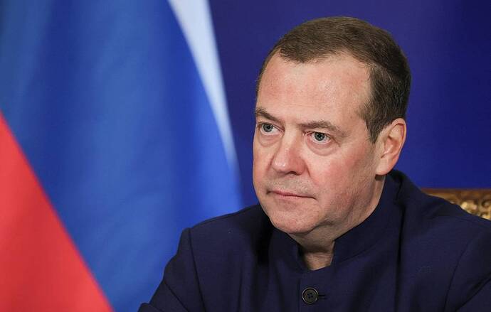 Phó Chủ tịch Hội đồng An ninh Nga Dmitry Medvedev Yekaterina Shtukina/POOL/TASS