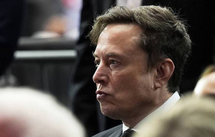 Doanh nhân người Mỹ Elon Musk Ảnh AP/Julia Demaree Nikhinson