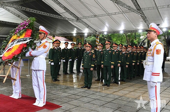 Cử hành trọng thể Lễ viếng nguyên Chủ tịch nước Trần Đức Lương