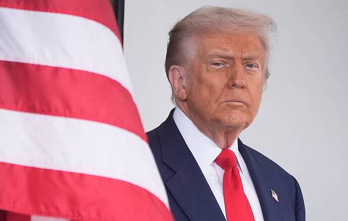 Tổng thống Hoa Kỳ Donald Trump Ảnh AP/Mark Schiefelbein