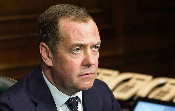 Phó Chủ tịch Hội đồng An ninh Nga Dmitry Medvedev Yekaterina Shtukina/POOL/TASS