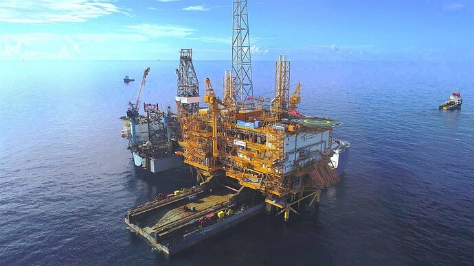Lắp đặt ngoài khơi giàn CPP Sao Vàng.
