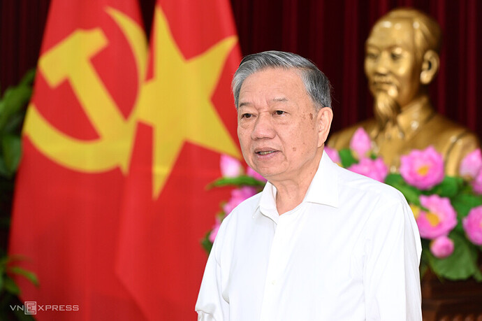 Tổng Bí thư Tô Lâm. Ảnh: Giang Huy