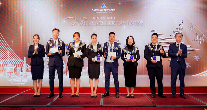 Top Best Seller Dat Xanh Services 2025 – bản lĩnh, kỷ luật và thành tích dẫn đầu