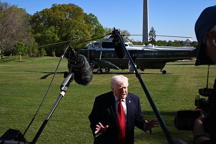 Tổng thống Mỹ Donald Trump - Ảnh: Matt McClain/ Getty Images