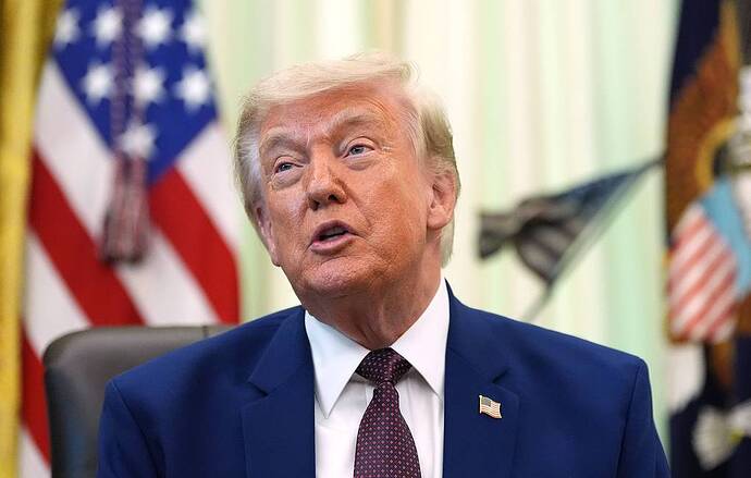 Tổng thống Mỹ Donald Trump (Ảnh AP/Alex Brandon)