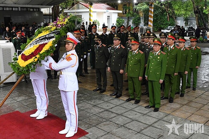 Cử hành trọng thể Lễ viếng nguyên Chủ tịch nước Trần Đức Lương