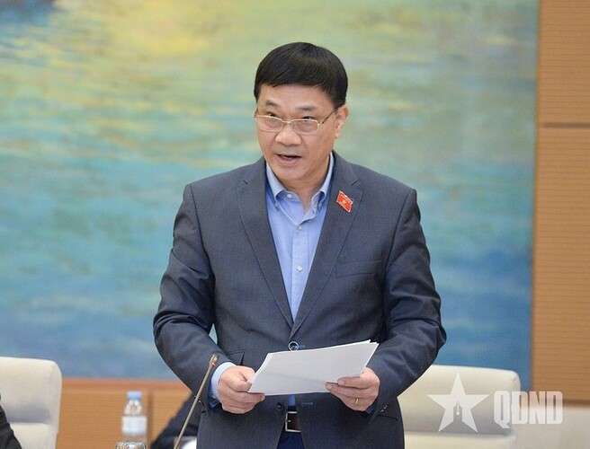 Chủ nhiệm Ủy ban Kinh tế của Quốc hội Vũ Hồng Thanh phát biểu tại phiên họp. Ảnh: PHẠM THẮNG Chủ nhiệm Ủy ban Kinh tế của Quốc hội Vũ Hồng Thanh phát biểu tại phiên họp. Ảnh: PHẠM THẮNG