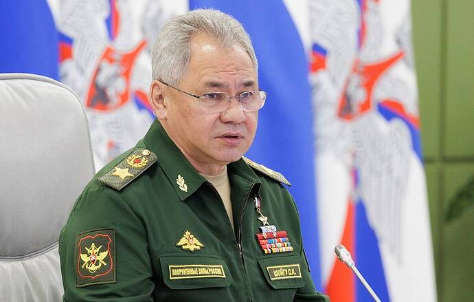 Bộ trưởng Quốc phòng Nga Sergey Shoigu Vadim Savitsky/Văn phòng Báo chí Bộ Quốc phòng Nga/TASS