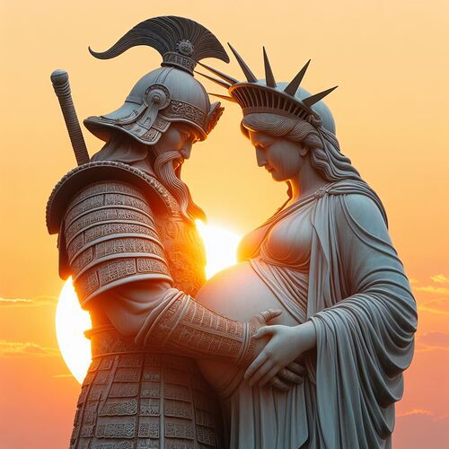 chiến binh ̃ pregnant