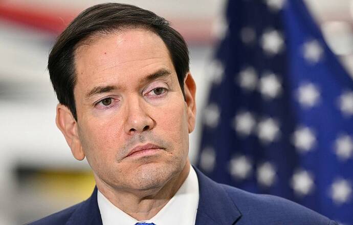 Ngoại trưởng Mỹ Marco Rubio Mandel Ngan/Ảnh chụp chung qua AP