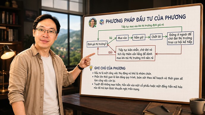 công thức đầu tư mà Phương đang áp dụng