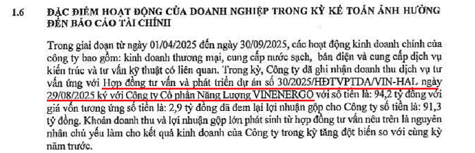 Hợp đồng VIN HAL