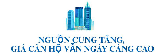 Giá bán chung cư mới phổ biến ở ngưỡng 100 triệu đồng/m2: Nhà đầu tư