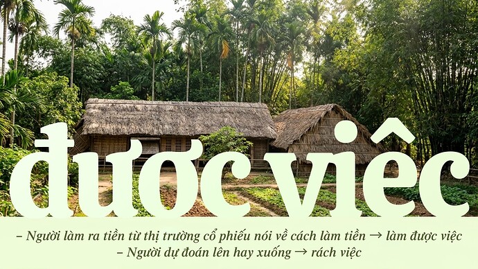 – Người làm ra tiền từ thị trường cổ phiếu nói về cách làm tiền → làm được việc – Người dự đoán lên hay xuống → rách việc - Quy Tắc Mua Bán Cổ Phiếu Để Làm Lời Đều bất