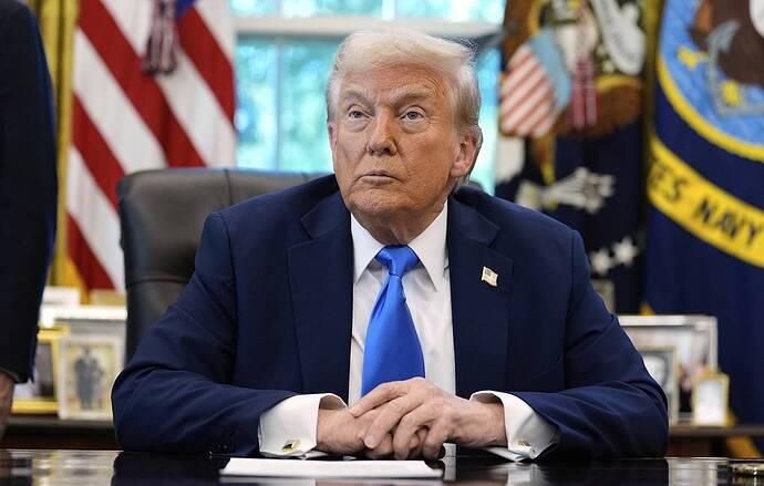 Tổng thống Hoa Kỳ Donald Trump Ảnh AP/Alex Brandon