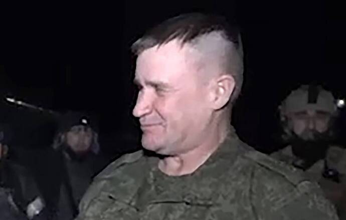 Tư lệnh Quân khu Trung tâm Andrey Mordvichev Văn phòng Báo chí của Người đứng đầu Cộng hòa Chechnya/TASS