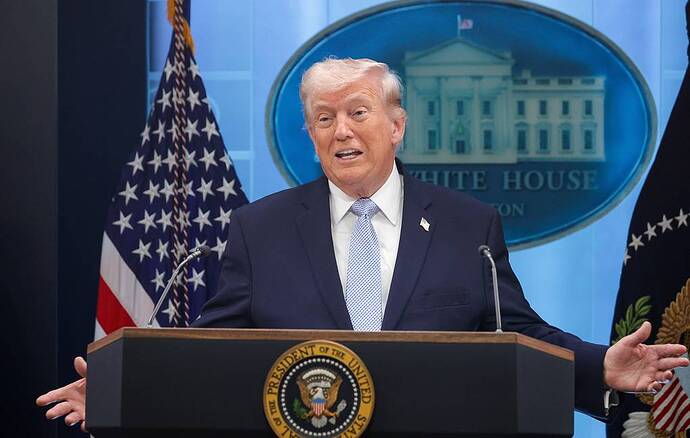 Tổng thống Mỹ Donald Trump (Alex Wong/Getty Images)