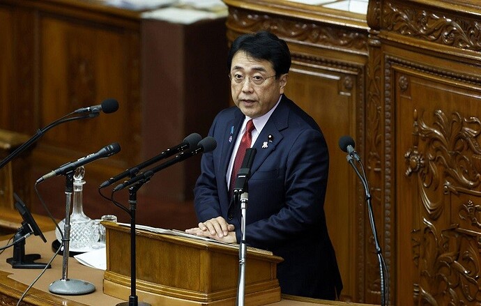 Bộ trưởng Kinh tế Ryosei Akazawa sẽ sang Washington đàm phán. Ảnh: Getty