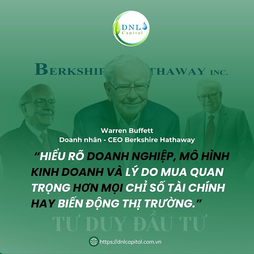WARREN BUFET - TƯ DUY ĐẦU TƯ