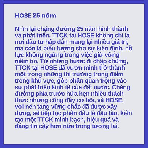 HOSE và hành trình 25 năm “Nâng giá trị - Vững niềm tin”- Ảnh 15.