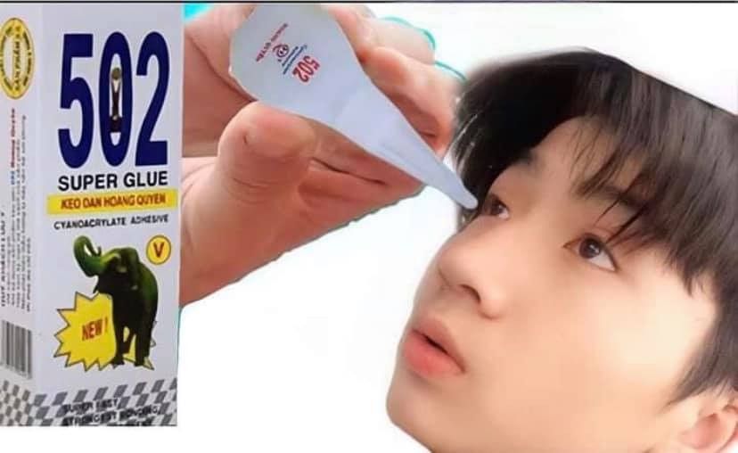 meme-lay-keo-502-nho-vao-mat