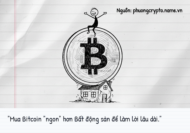 Bài học cuộc sống Vì sao đầu tư Crypto lại đơn giản và tiềm năng hơn Bất động sản Phương Crypto