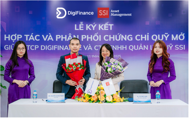 DigiFinance và SSIAM hợp tác phân phối sản phẩm chứng chỉ quỹ mở- Ảnh 1.