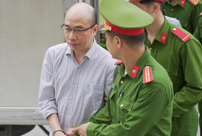 Trương Hoàng Dũng, cựu chuyên viên Phòng Kỹ thuật và Công nghệ thông tin, Công ty Mua bán điện, EVN. Ảnh: Hoàng Giang