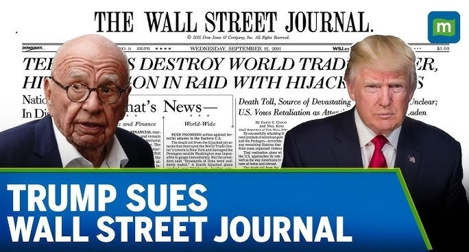 Ông Trump kiện Wall Street Journal đòi 10 tỉ USD vì bài viết gây chấn động- Ảnh 2.