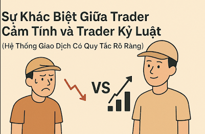 Sự Khác Biệt Giữa Trader Cảm Tính và Trader Kỷ Luật (Hệ Thống Giao Dịch Có Quy Tắc Rõ Ràng)