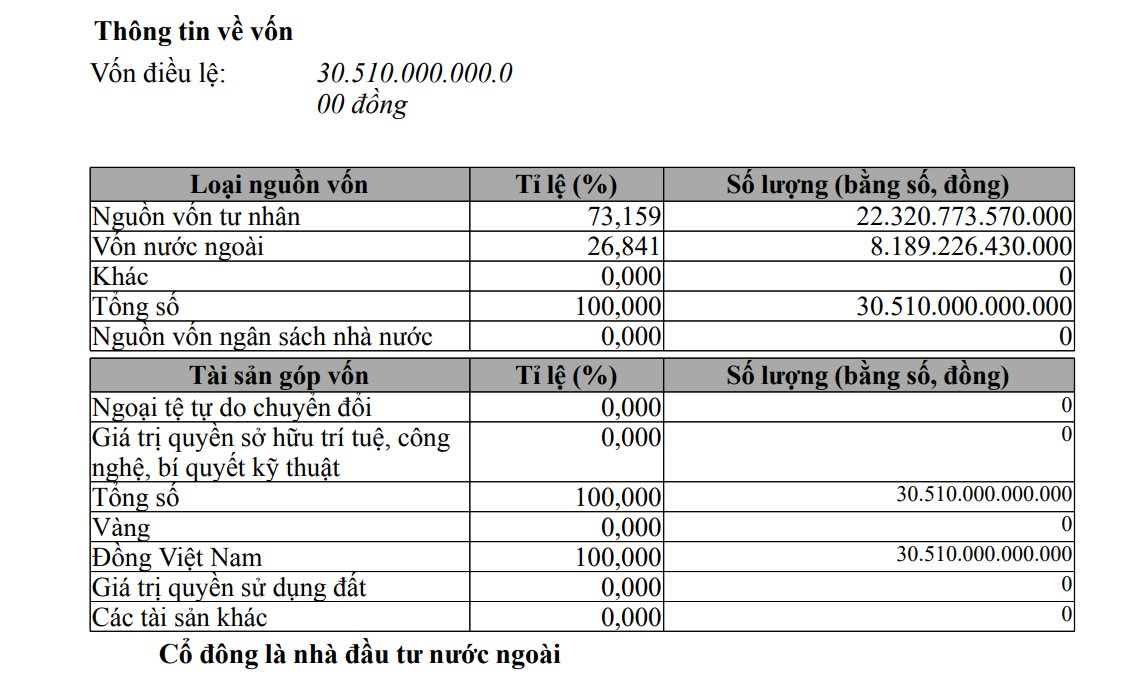 THACO công bố 108 nhà đầu tư nước ngoài nắm 26,8% vốn điều lệ, JC&C của Singapore nắm 26,6%, có nhiều tên cá nhân Hàn Quốc- Ảnh 1.