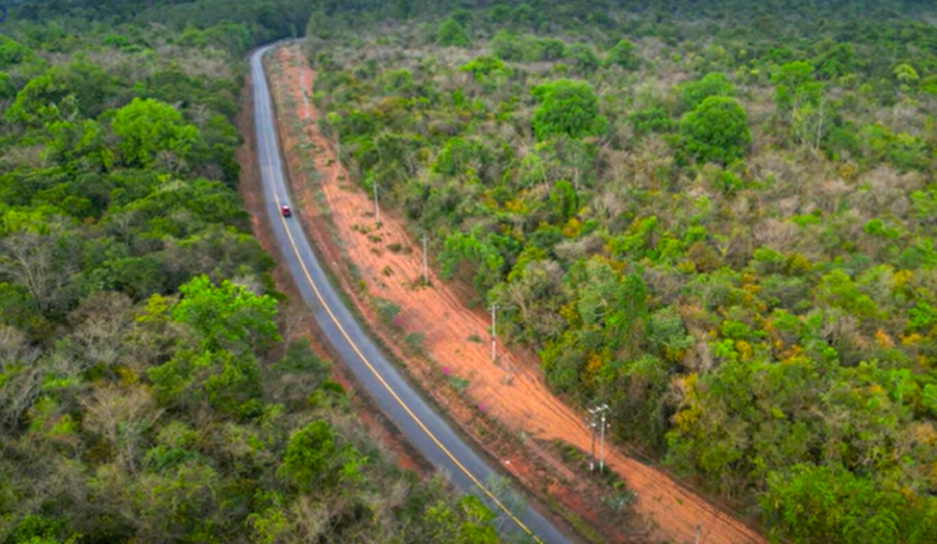 Hình ảnh tuyến đường duy nhất nối Bình Phước với Đồng Nai nhưng bị ngăn cách- Ảnh 2.