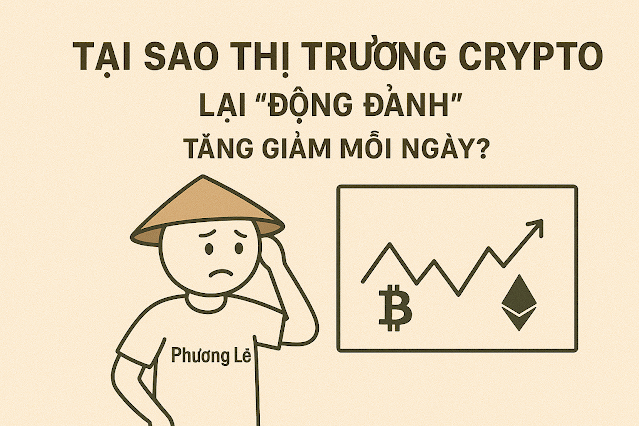 Tại sao thị trường Crypto lại đỏng đảnh tăng giảm mỗi ngày (Chuyên mục Hành trình kiếm lời từ số 0)