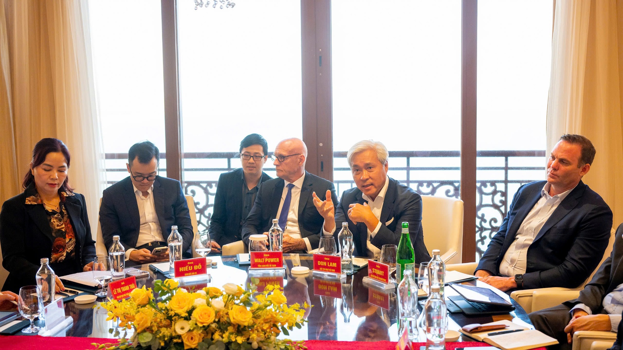 Lãnh đạo TP HCM và tỉnh Bà Rịa - Vũng Tàu làm việc với Công ty TNHH Dự án Hồ Tràm- Ảnh 2. Lãnh đạo TP HCM và tỉnh Bà Rịa - Vũng Tàu làm việc với Công ty TNHH Dự án Hồ Tràm- Ảnh 2.