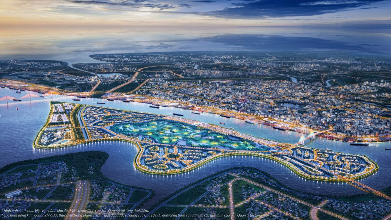 Không chọn đất vàng, Vinhomes, Nam Cường, TTC, Kusto… quyết rót nghìn tỷ xây hàng trăm biệt thự, căn hộ ở “đảo” nổi giữa lòng thành phố- Ảnh 2.