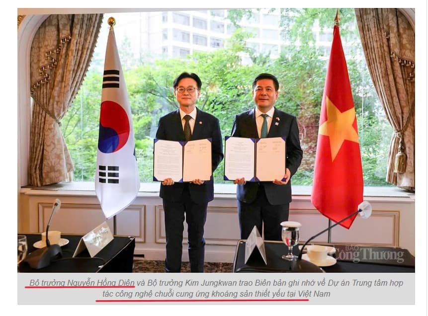 Bộ trương 2 nước