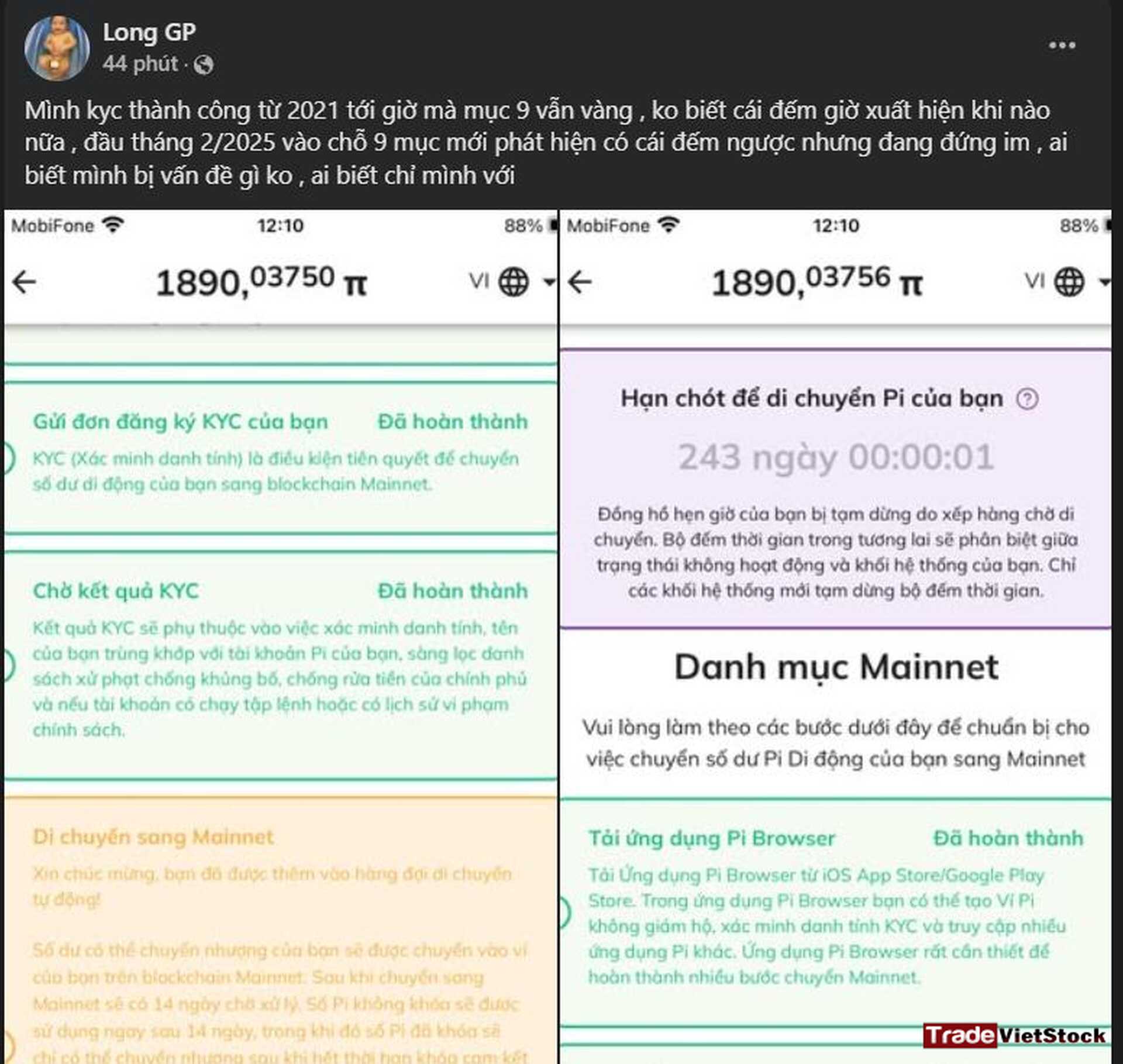 Một Số Phản ánh Về Chất Lượng Của Pi Network Trade Việt Stock
