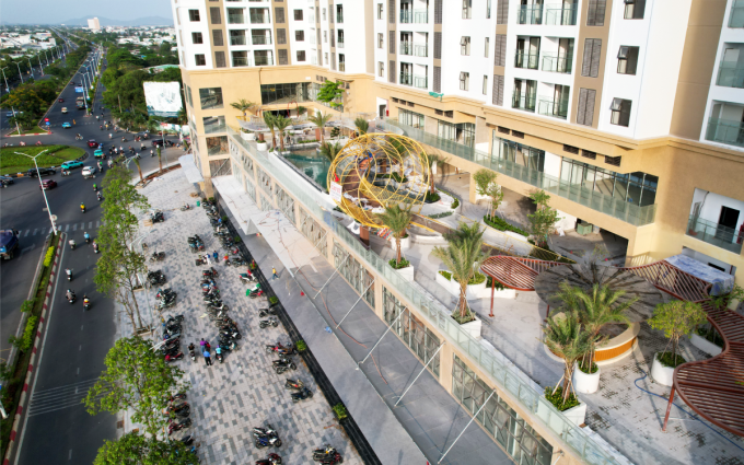 Hệ tiện ích dần hoàn thiện. Ảnh: SG Holdings