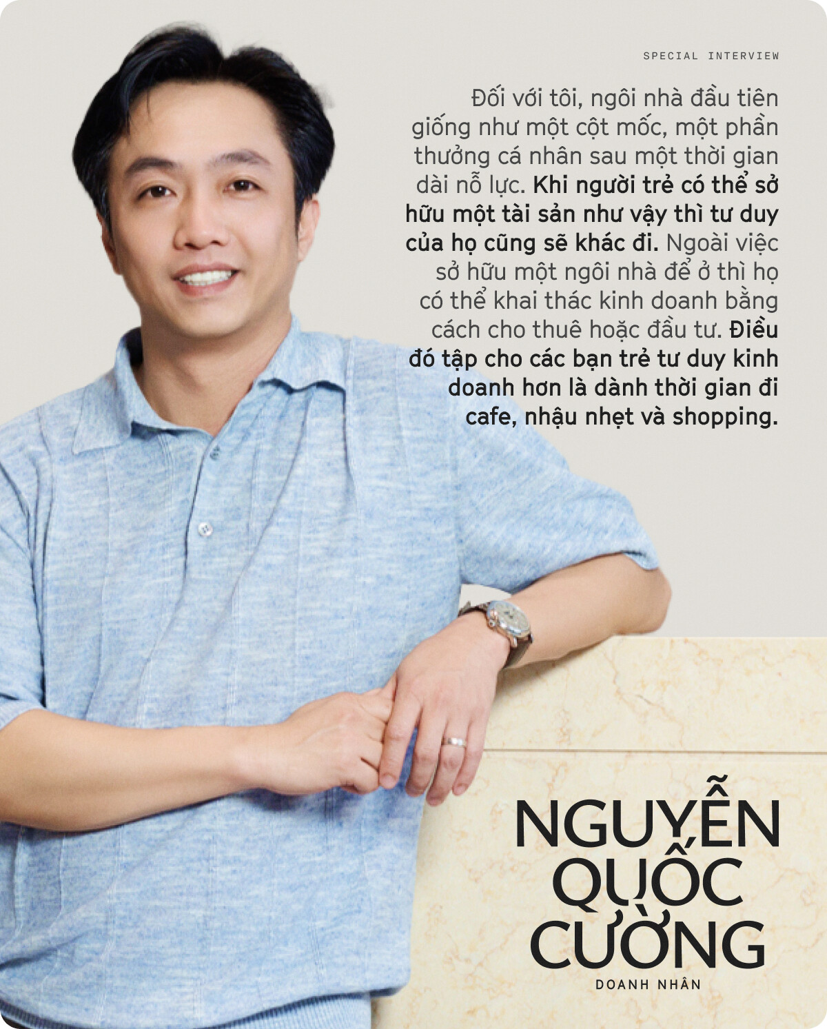 Doanh nhân Nguyễn Quốc Cường: Lương 20-30 triệu tiết kiệm thế nào cũng không mua nổi nhà 5-7 tỷ- Ảnh 8. Doanh nhân Nguyễn Quốc Cường: Lương 20-30 triệu tiết kiệm thế nào cũng không mua nổi nhà 5-7 tỷ- Ảnh 8.